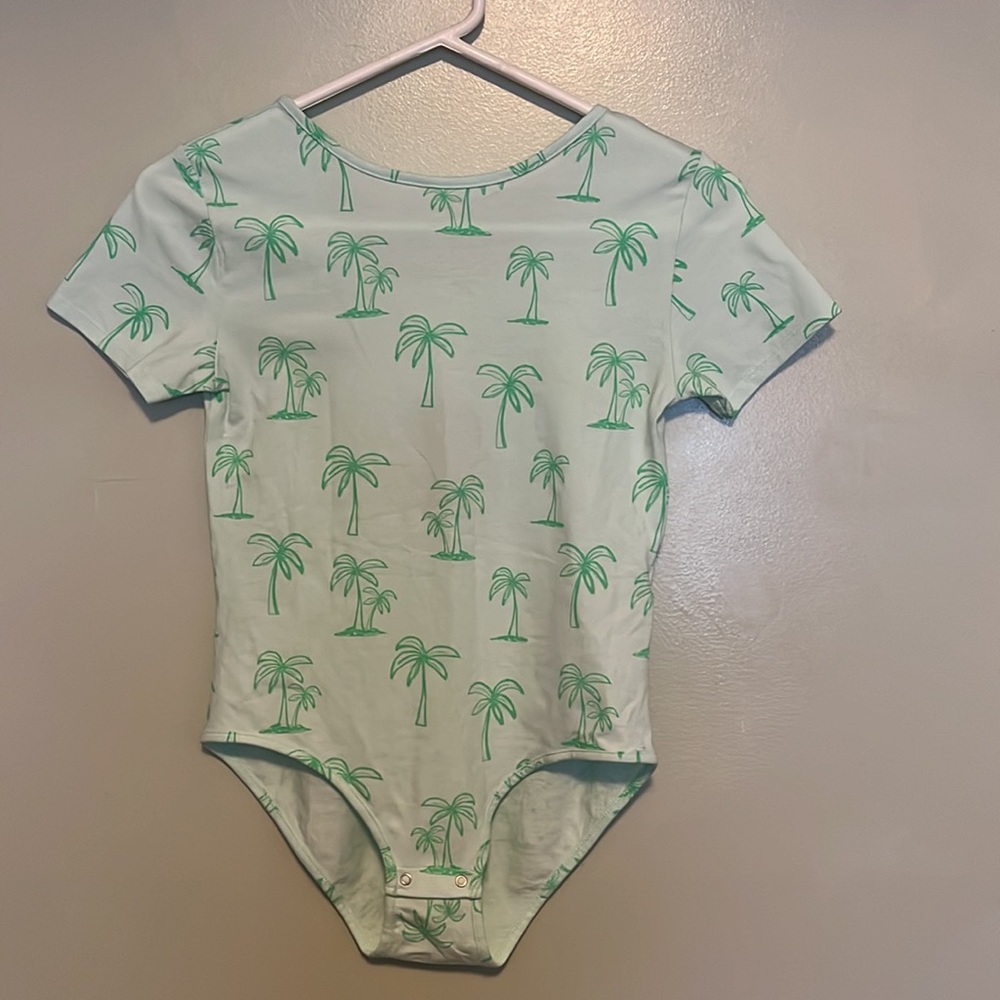 Zara NWT Girls 13/14 Cotton Blend Bodysuit